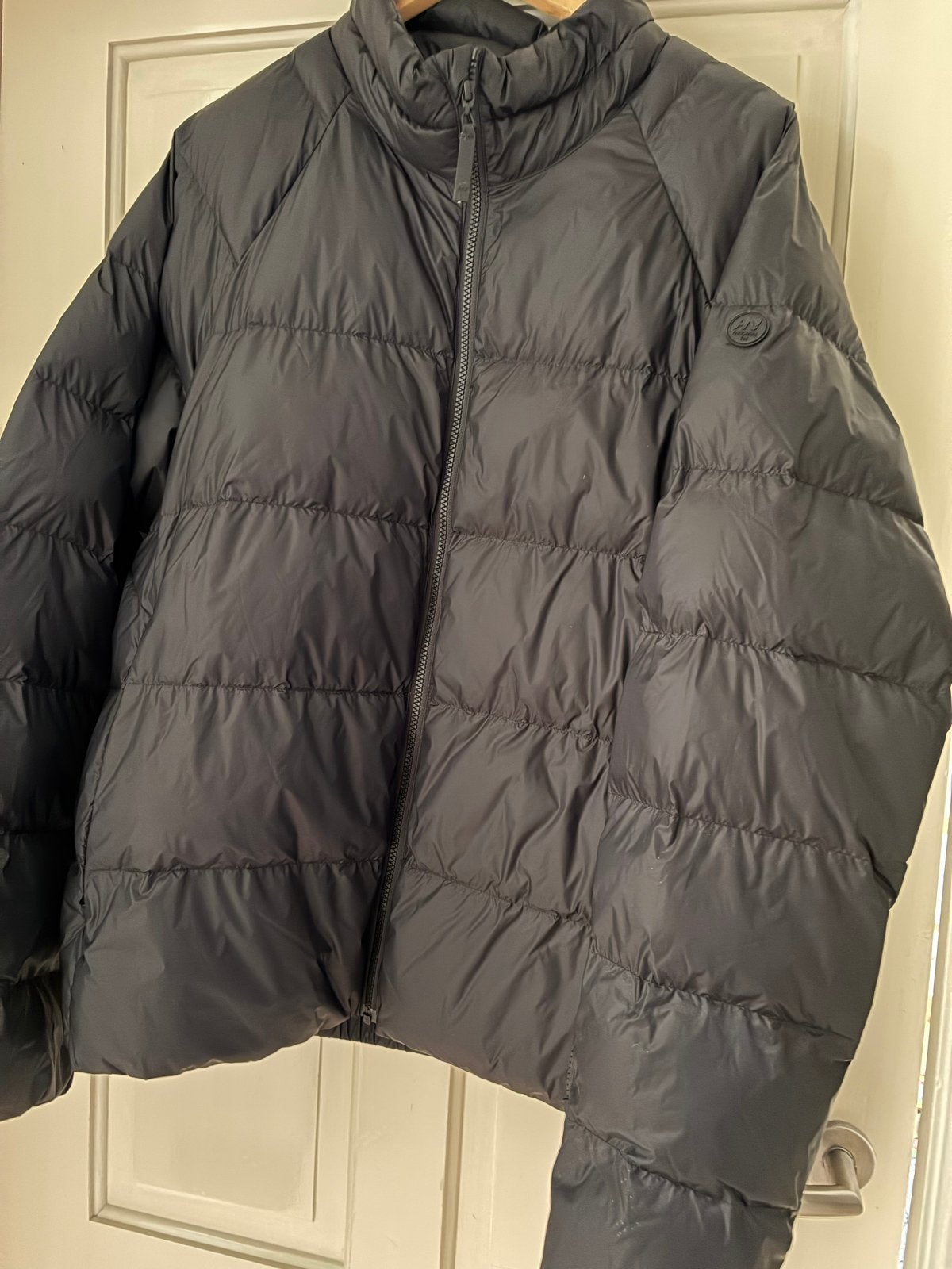 Nieuwe HN Zwarte Winterjas maat L/XL, Ophalen of Verzenden, Zo goed als nieuw, Maat 52/54 (L), Zwart