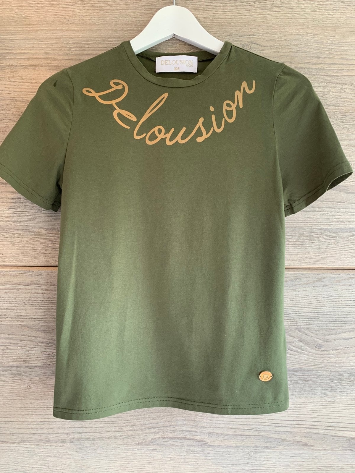 Delousion groen t-shirt maat xs. Nieuw!, Nieuw, Ophalen of Verzenden, Korte mouw, Maat 34 (XS) of kleiner