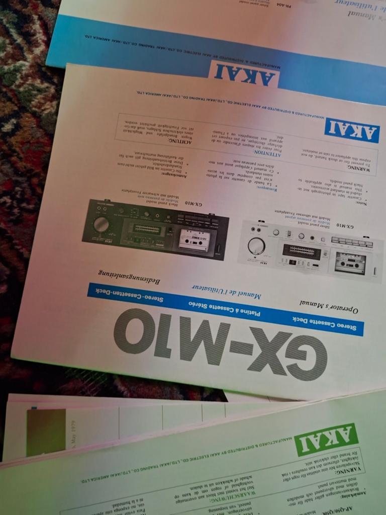 Akai stereo instalatie, Ophalen of Verzenden, Zo goed als nieuw
