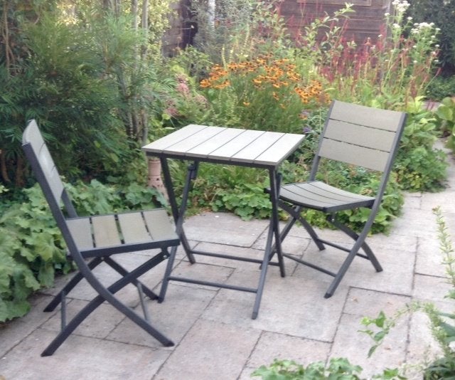 3 delige tuinset, Tuin en Terras, Overige materialen, Gebruikt, Tuinset, Eettafel