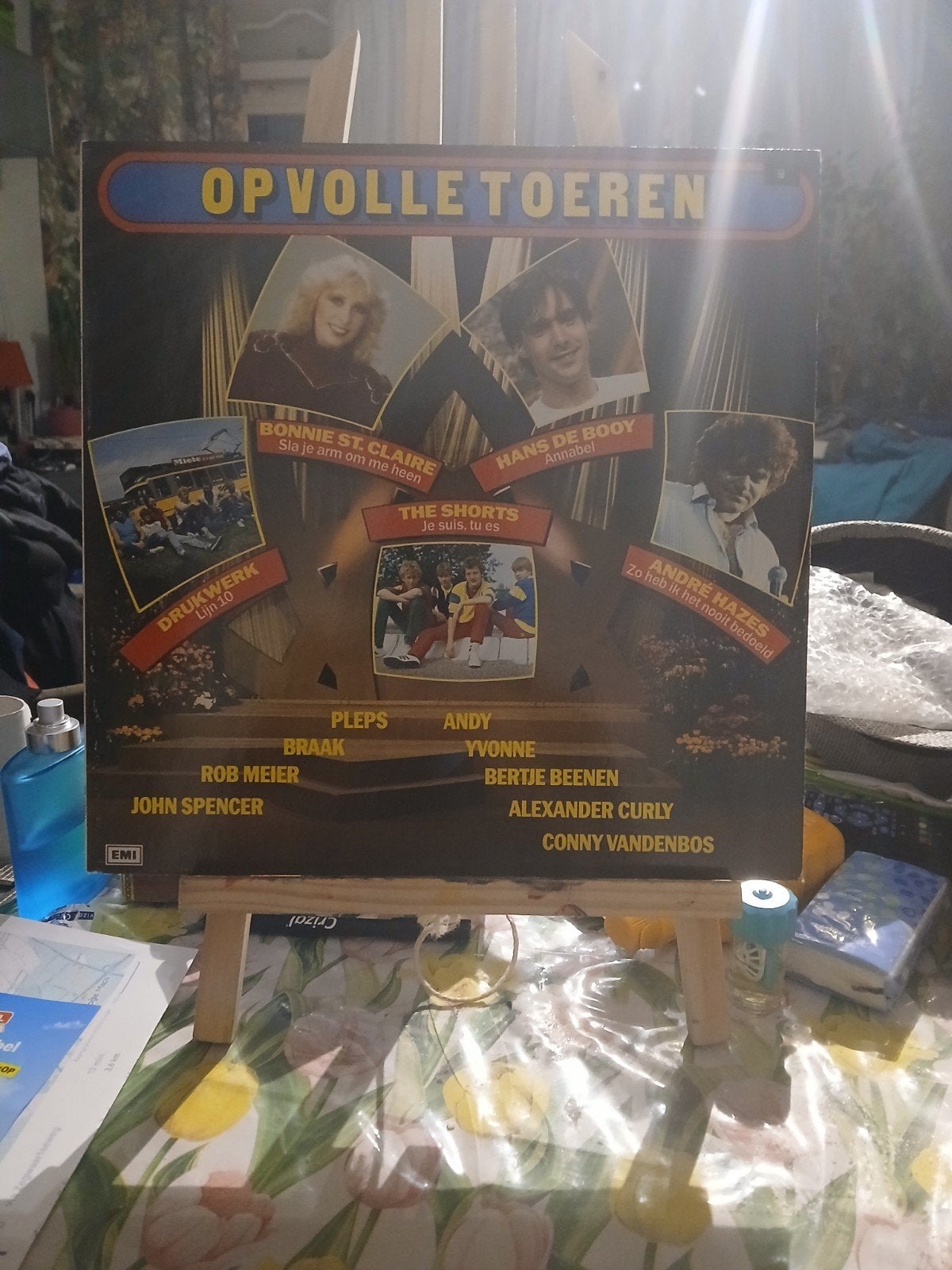 Op Volle Toeren - Diverse Artiesten LP (EMI), LP, Gebruikt, Ophalen of Verzenden, Complilatie