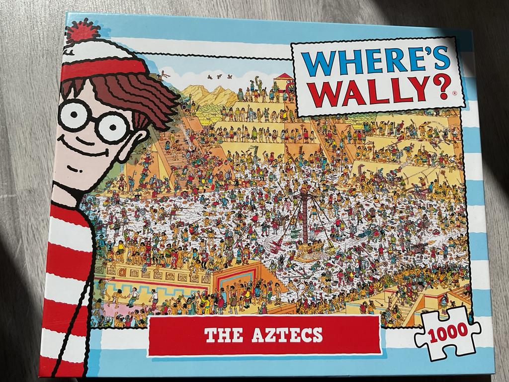 Waar is Wally? De Azteken - 1000 stukjes puzzel, Ophalen of Verzenden, Meer dan 50 stukjes, Zo goed als nieuw, 6 jaar of ouder