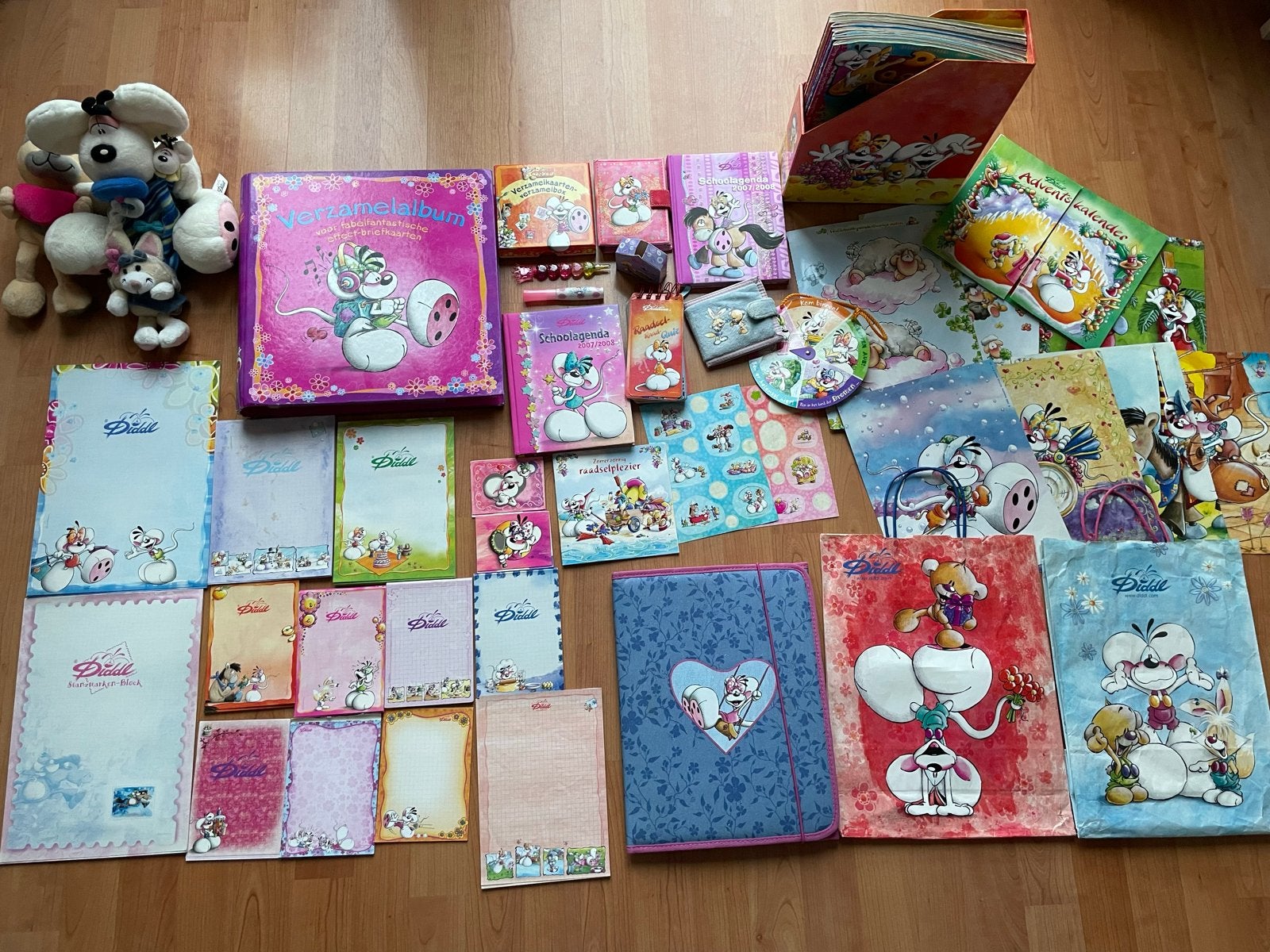 Diddl verzameling, Verzamelen, Diddl, Gebruikt, Papier, Kaart of Schrift, Diddl, Verzenden