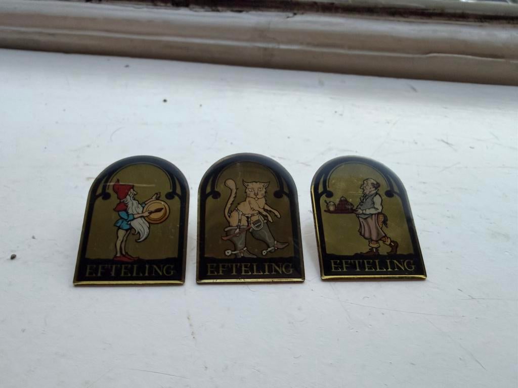 3 x efteling pin, Ophalen of Verzenden, Zo goed als nieuw