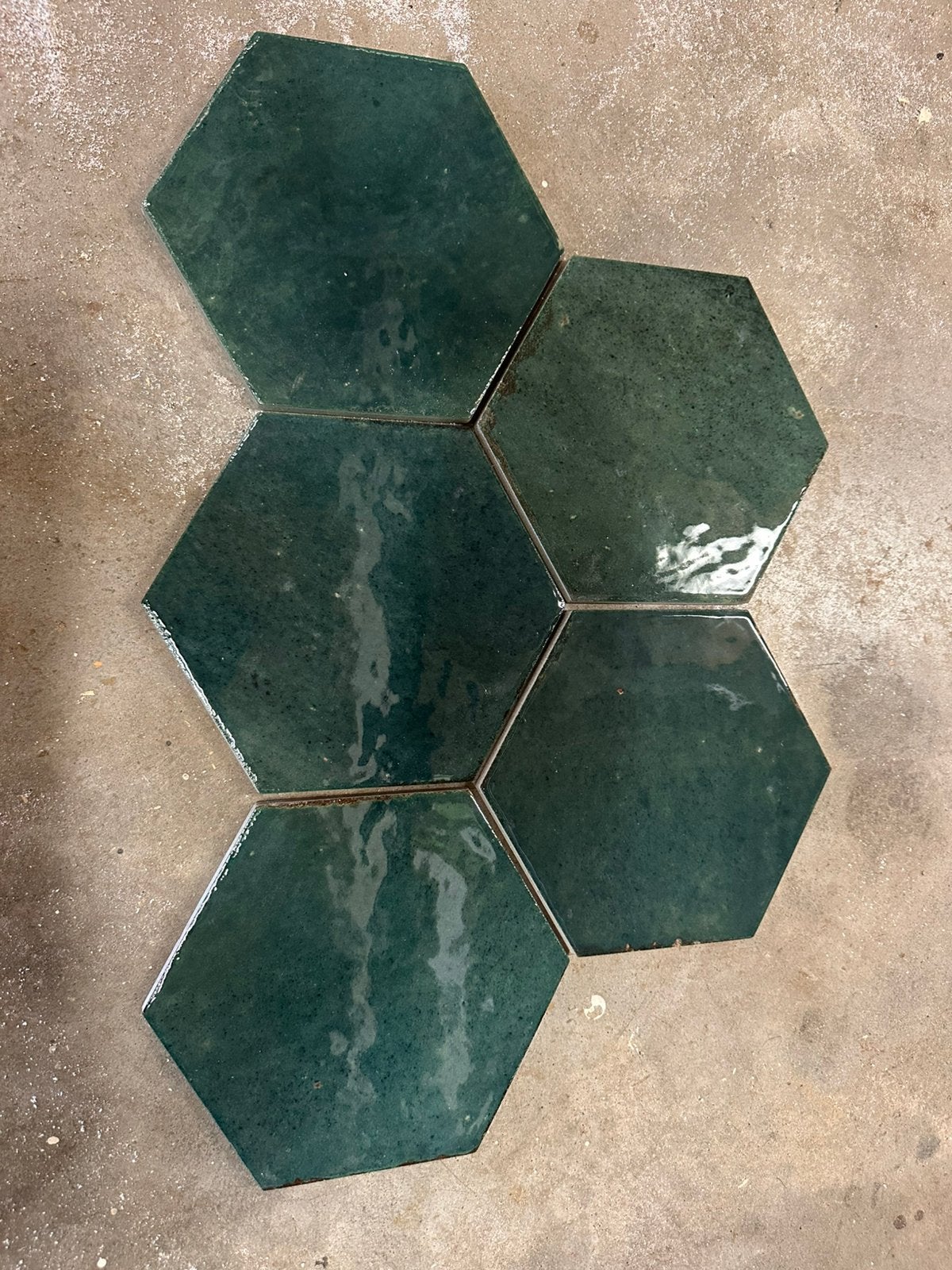 Marazzi Hexagon Tegel 21cm 2 dozen, Doe-het-zelf en Verbouw, Ophalen, Minder dan 5 m², Wandtegels, Keramiek