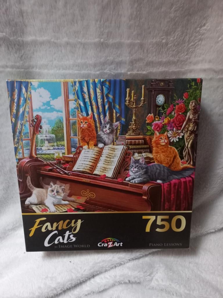 Cra-Z-Art - Piano Lessons - 750 stukjes, Ophalen of Verzenden, 500 t/m 1500 stukjes, Zo goed als nieuw
