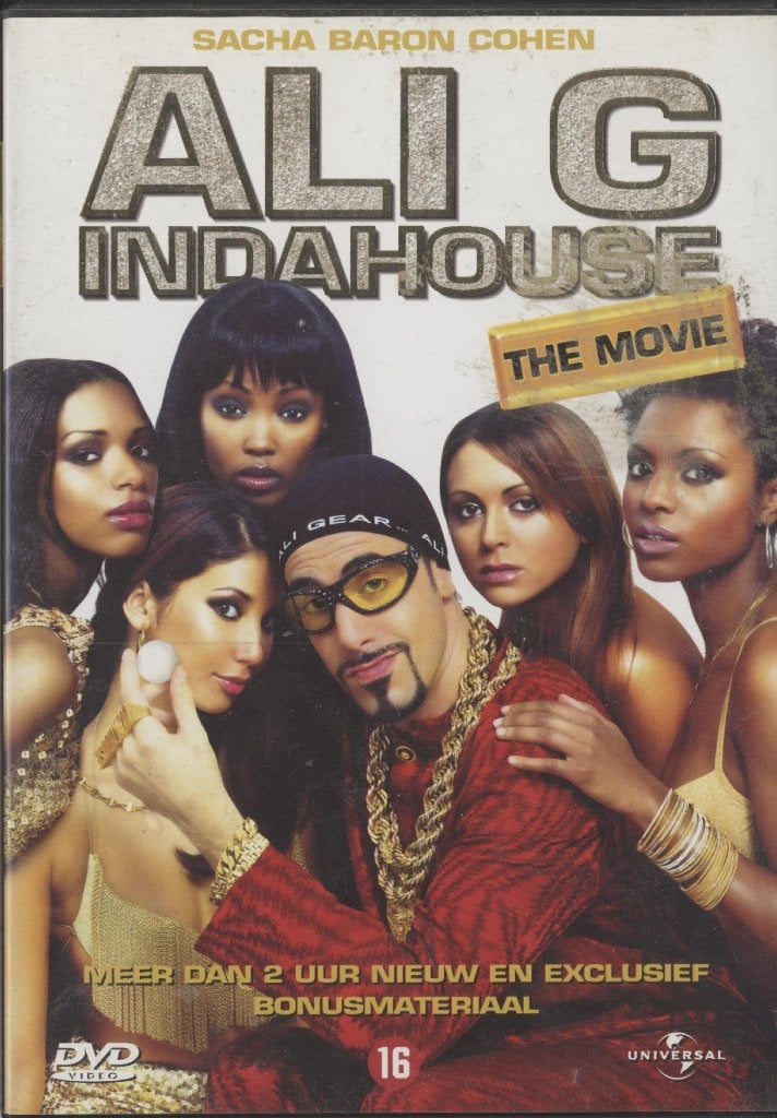 74) Ali G, Indahouse: met Ali G, Vanaf 16 jaar, Ophalen of Verzenden, Gebruikt, Actiekomedie