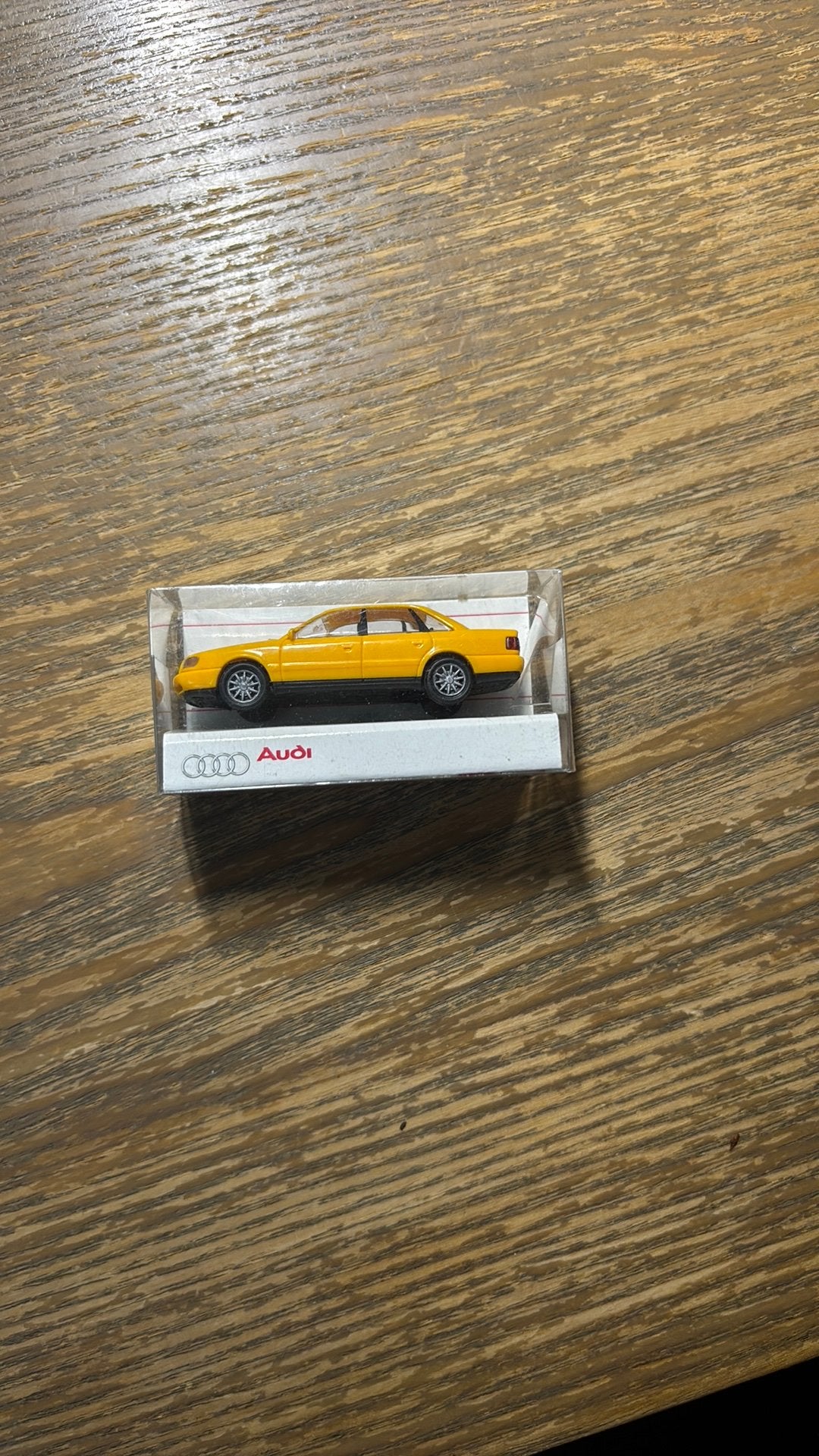 Rietze Audi A6 2.8 quattro modelauto geel, Hobby en Vrije tijd, Modelauto's | 1:87, Ophalen of Verzenden, Nieuw, Auto, Rietze