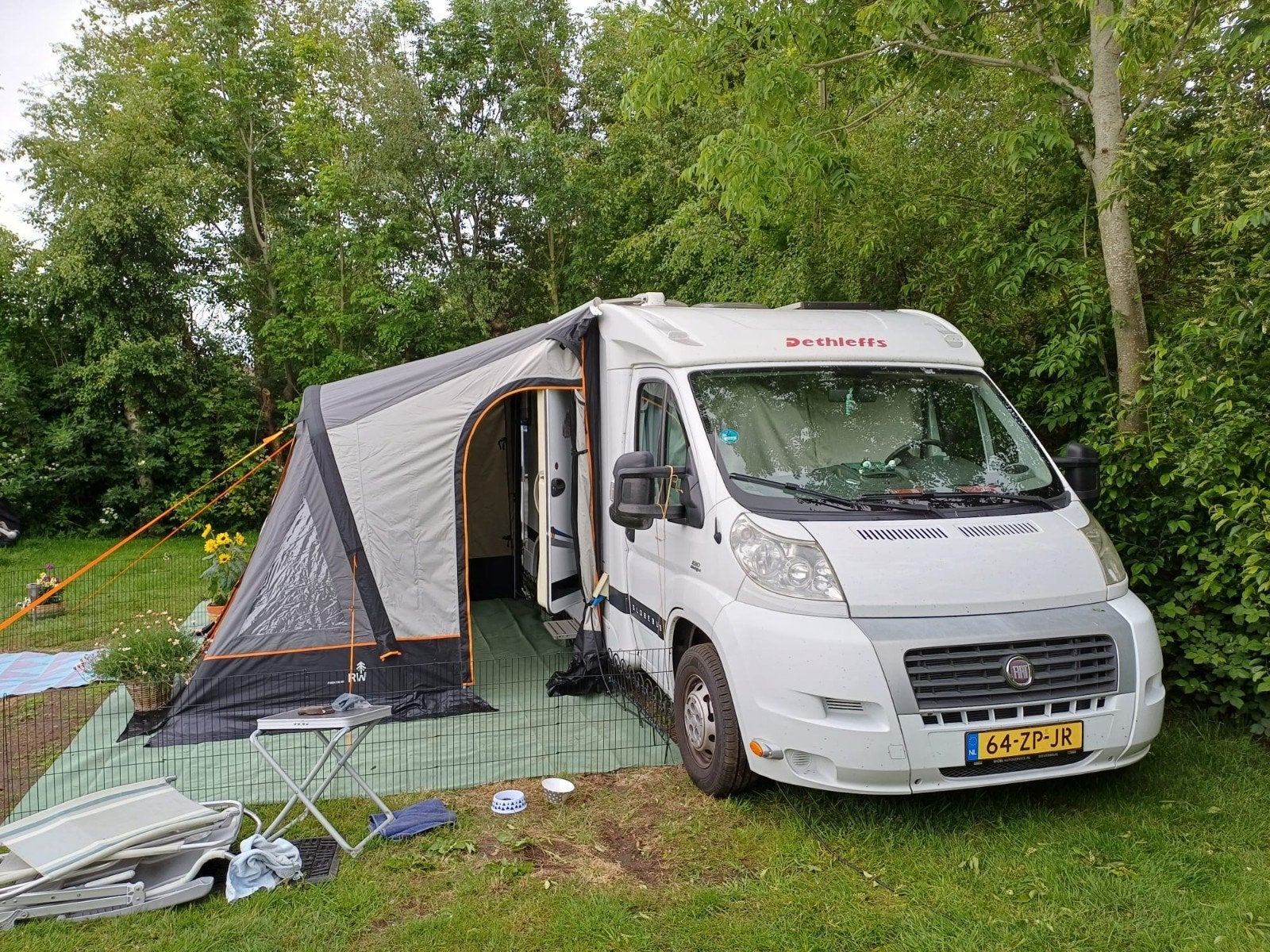 Goed onderhouden Dethleffs Globebus T 004 Camper - Diesel, Fiat, Tot en met 3, Particulier, Dethleffs
