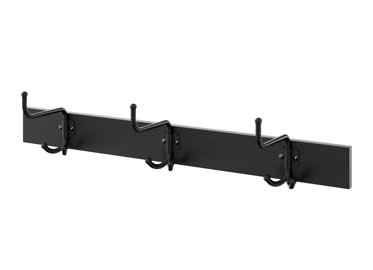 Nieuwe IKEA PINNIG kapstok met 3 haken, zwart, Huis en Inrichting, Woonaccessoires | Kapstokken, Wandkapstok, Nieuw, Ophalen of Verzenden