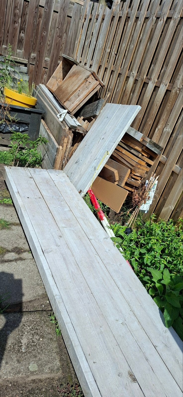 Hout voor kachel gratis, Minder dan 3 m³, Ophalen