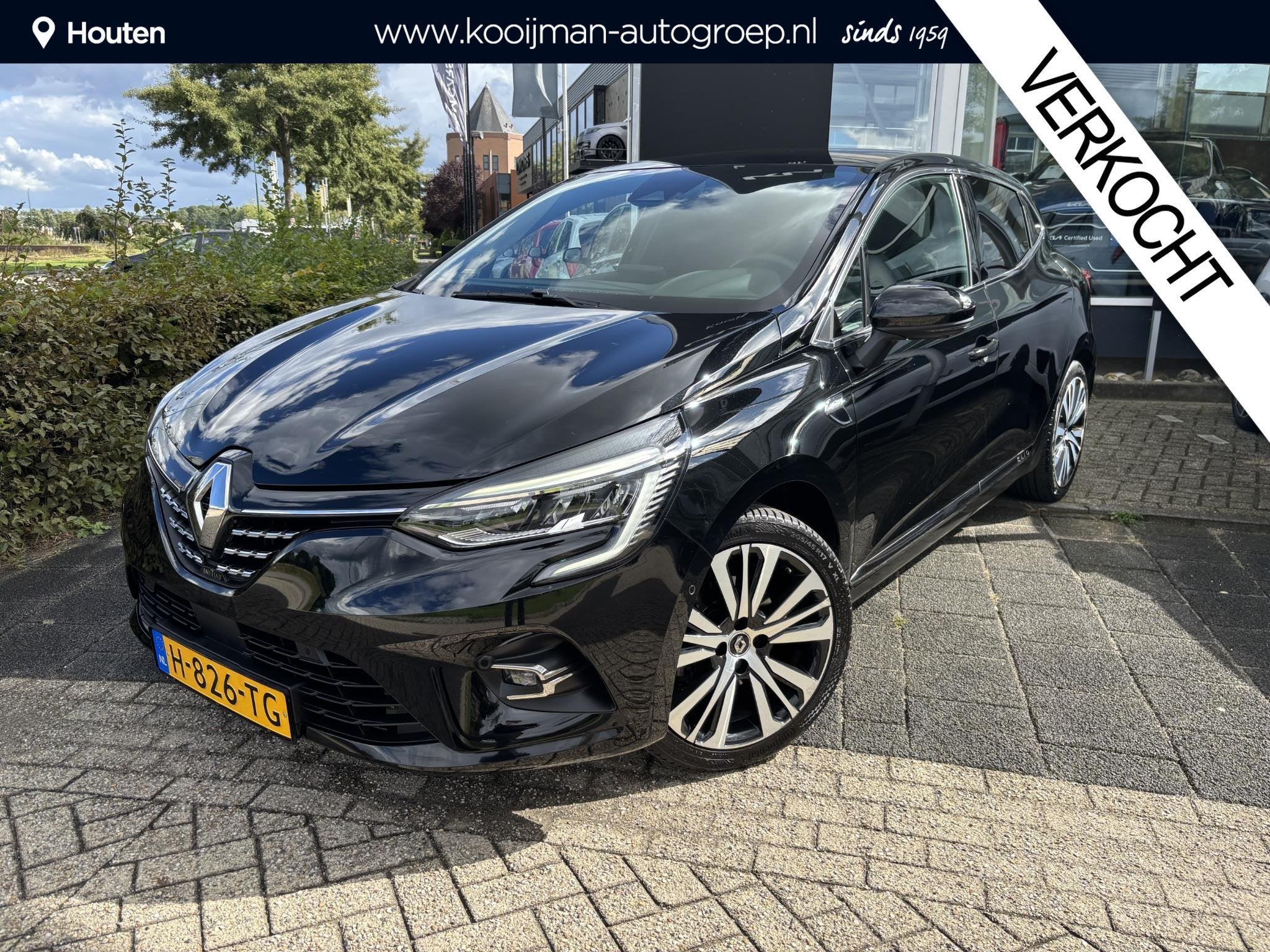 Renault Clio 1.3 TCe Initiale Paris Eerste eigenaar Dealer o, Automaat, Renault Nederland N.V., Renault, Zwart