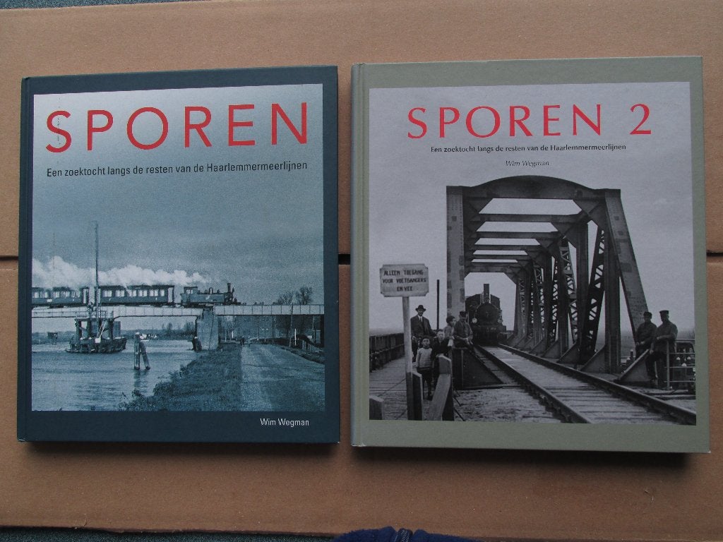 Sporen & Sporen 2 – De resten van de Haarlemmermeerlijnen., Ophalen of Verzenden, Gebruikt, Trein, Boek of Tijdschrift