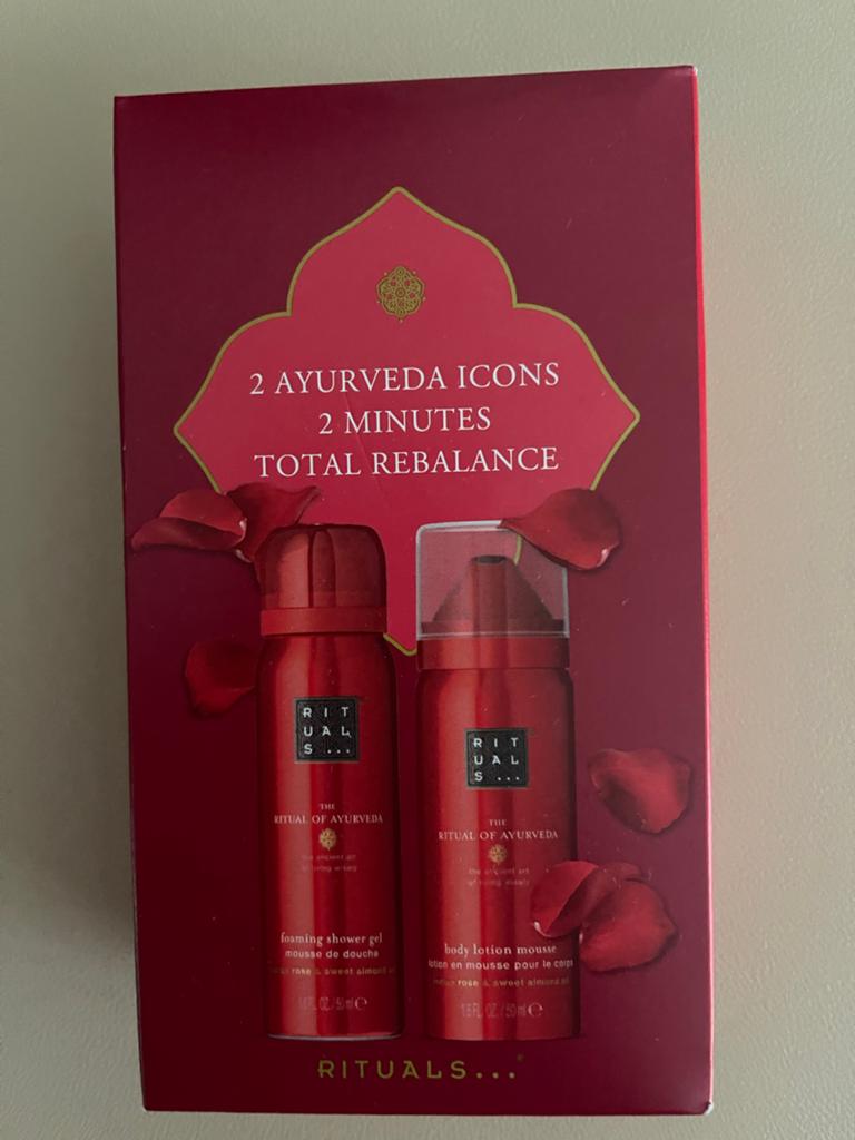 Rituals Ayurveda Icons - Douchegel & Bodylotion Mousse, Ophalen of Verzenden, Nieuw, Bad & Douche