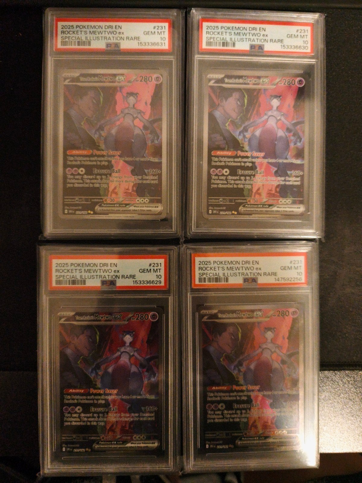 Mewtwo PSA 10 Rocket's Mewtwo ex destined rivals, Hobby en Vrije tijd, Verzamelkaartspellen | Pokémon, Ophalen of Verzenden