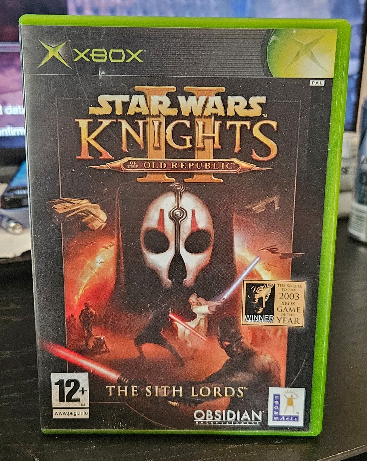 Star Wars Knights of the Old Republic Xbox Compleet, Spelcomputers en Games, 1 speler, Ophalen, Gebruikt, Vanaf 3 jaar