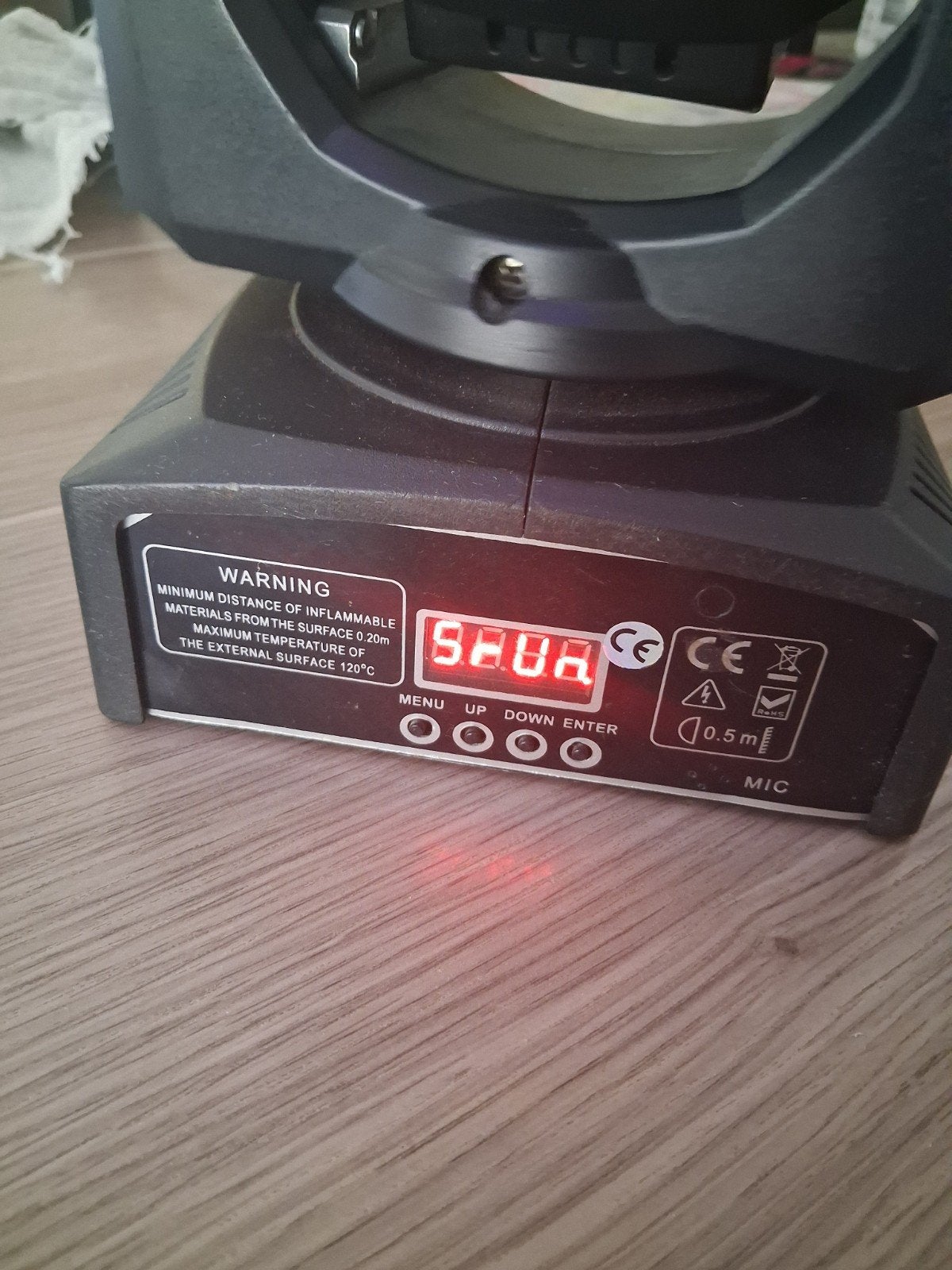 Mini LED Spot Moving Head Lichteffect DMX, Ophalen, Gebruikt, Licht, Kleur