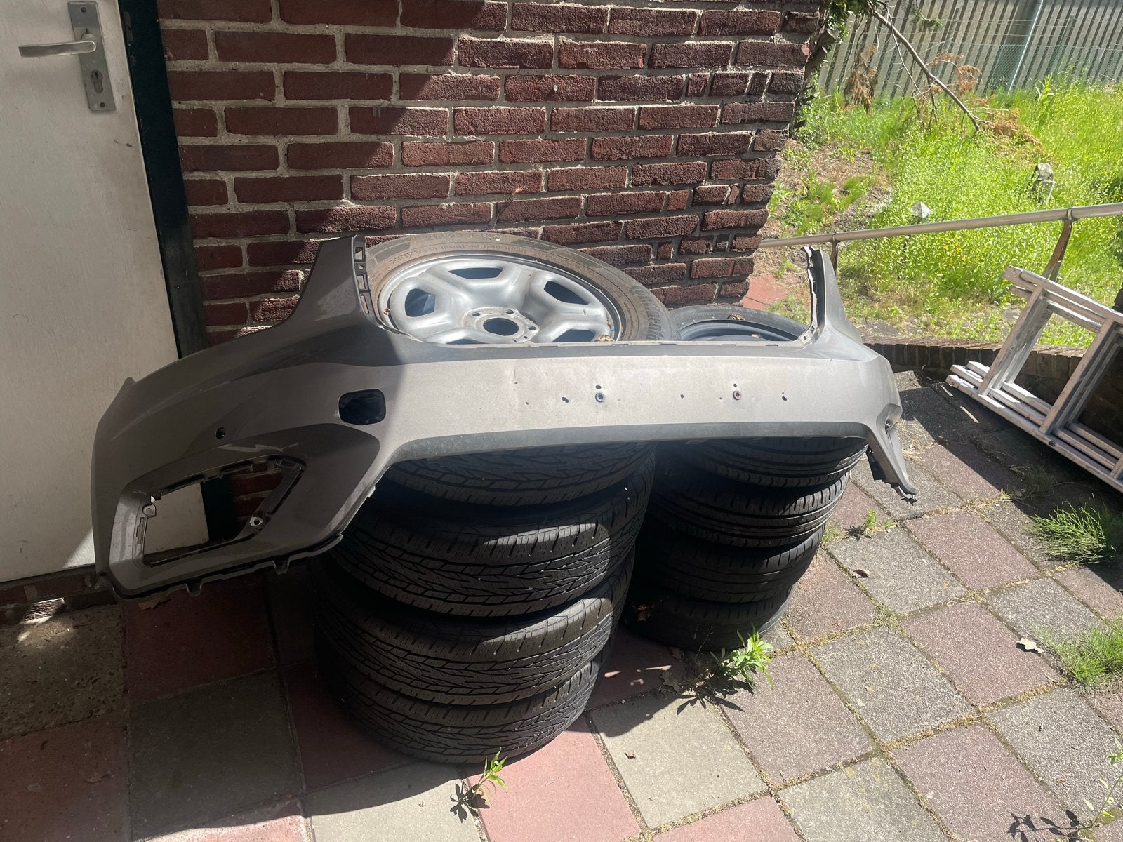Bumperhoes XC40 voor, Gebruikt, Voor, Ophalen of Verzenden, Volvo