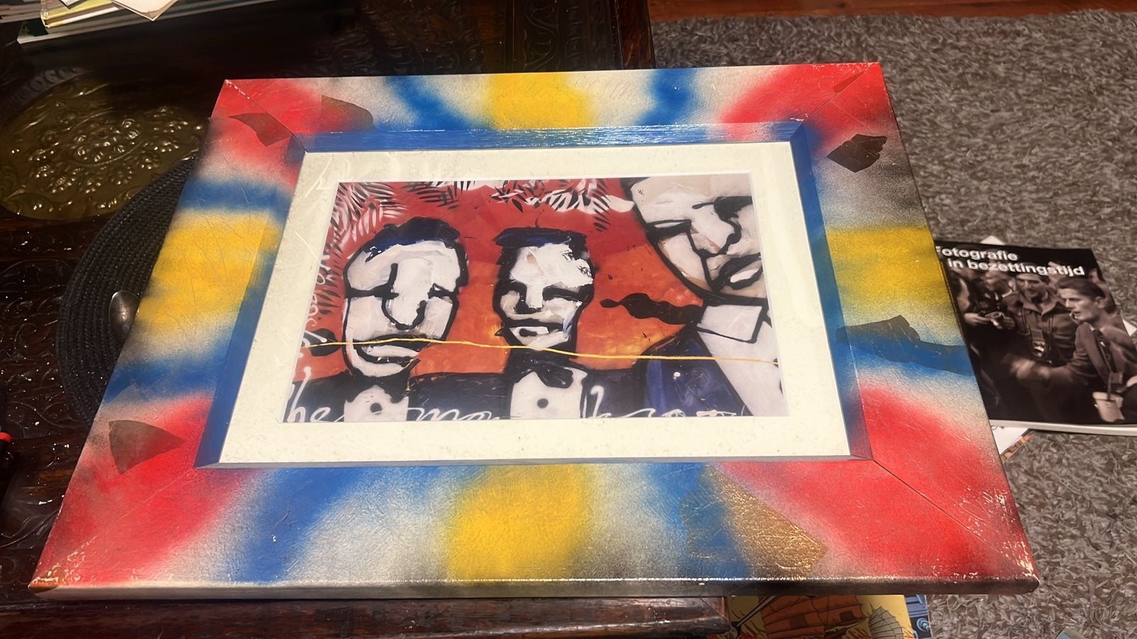 HERMAN BROOD / 1999 / opl 26/50 zie alle fotos met info, Antiek en Kunst, Zeefdruk, Overige onderwerpen, Ophalen of Verzenden