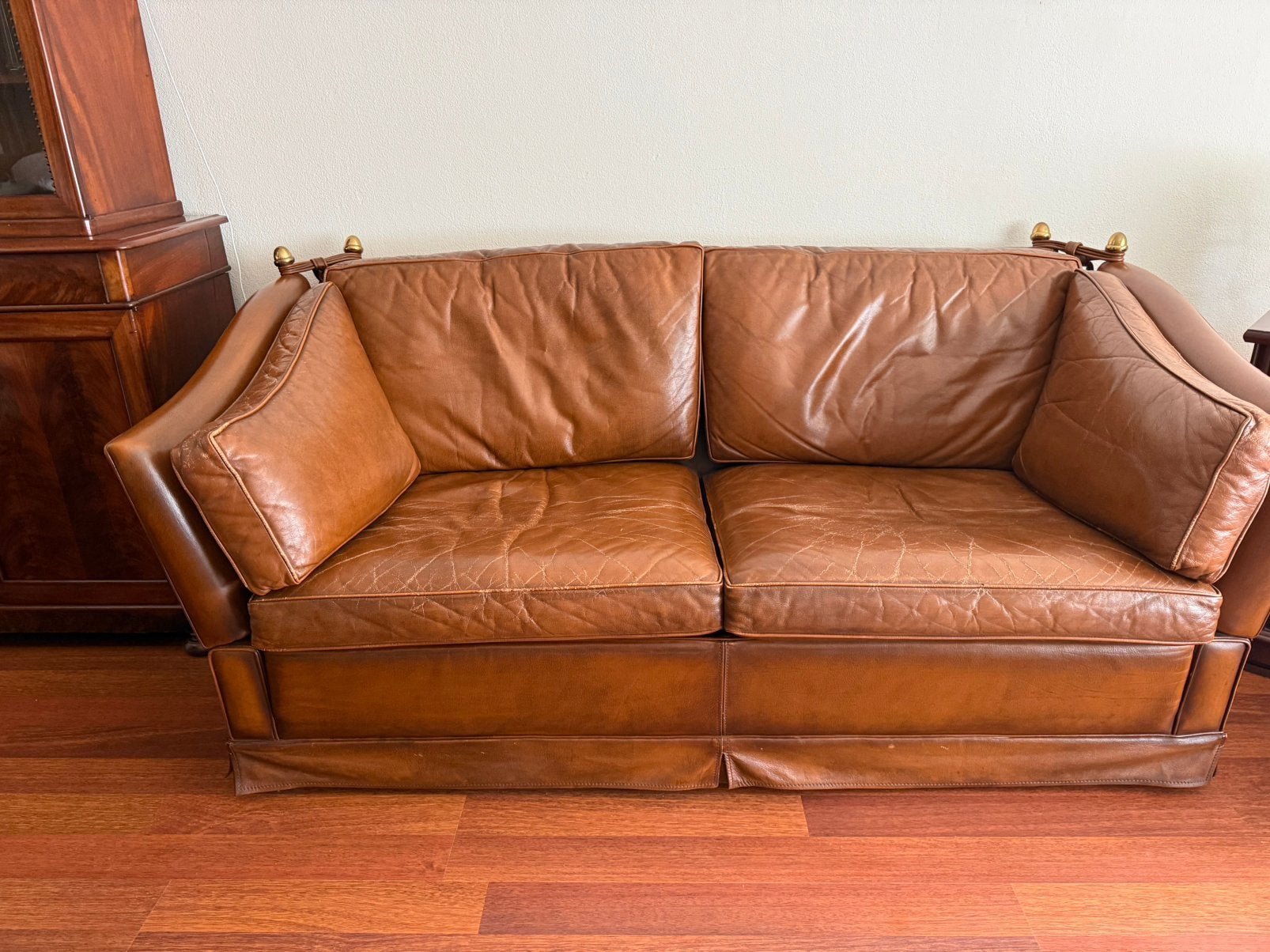 Kasteel bank, Gebruikt, Kasteel bank, 150 tot 200 cm, Tweepersoons