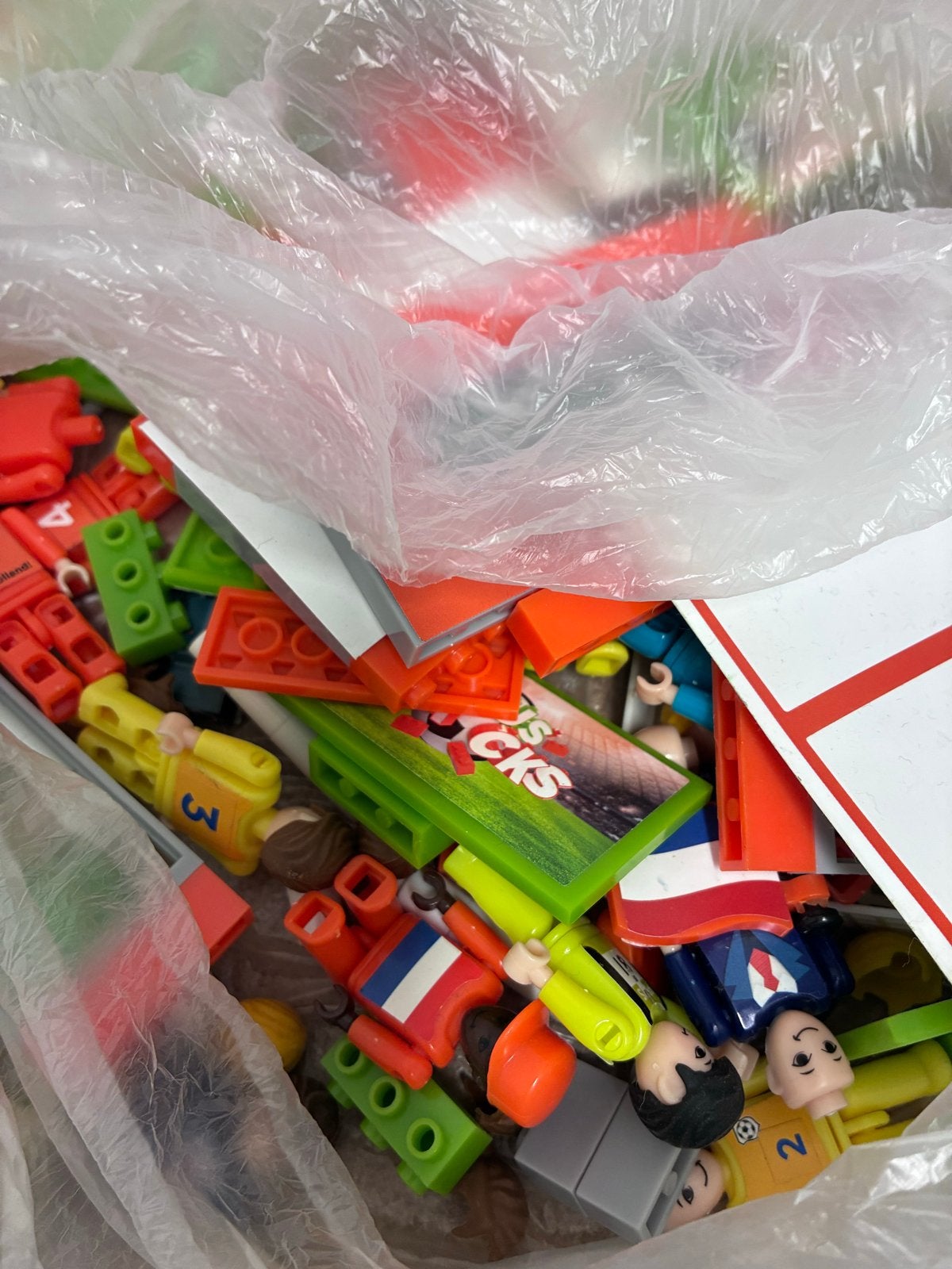 Plus Bricks Voetbalset - Bouw je eigen EK!, Kinderen en Baby's, Ophalen of Verzenden, Gebruikt, Overige merken
