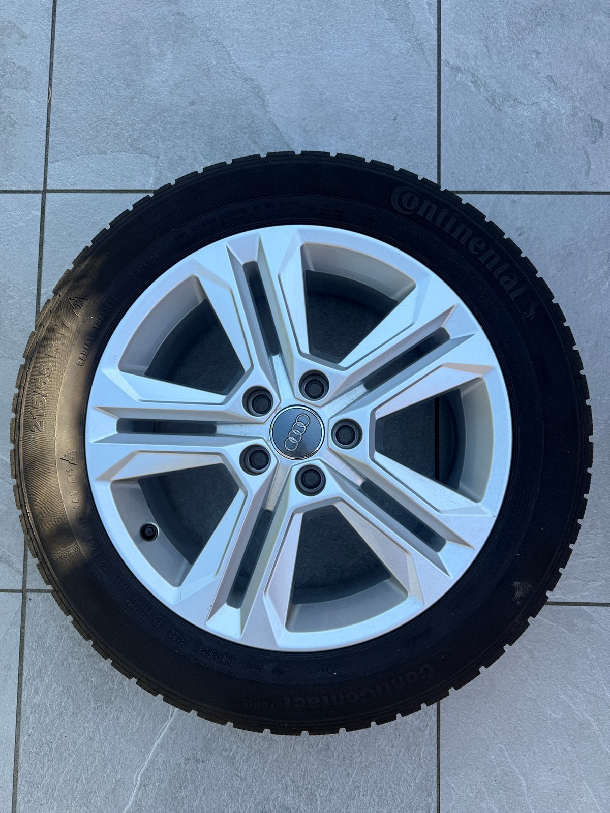Audi winterset, Ophalen, Zo goed als nieuw