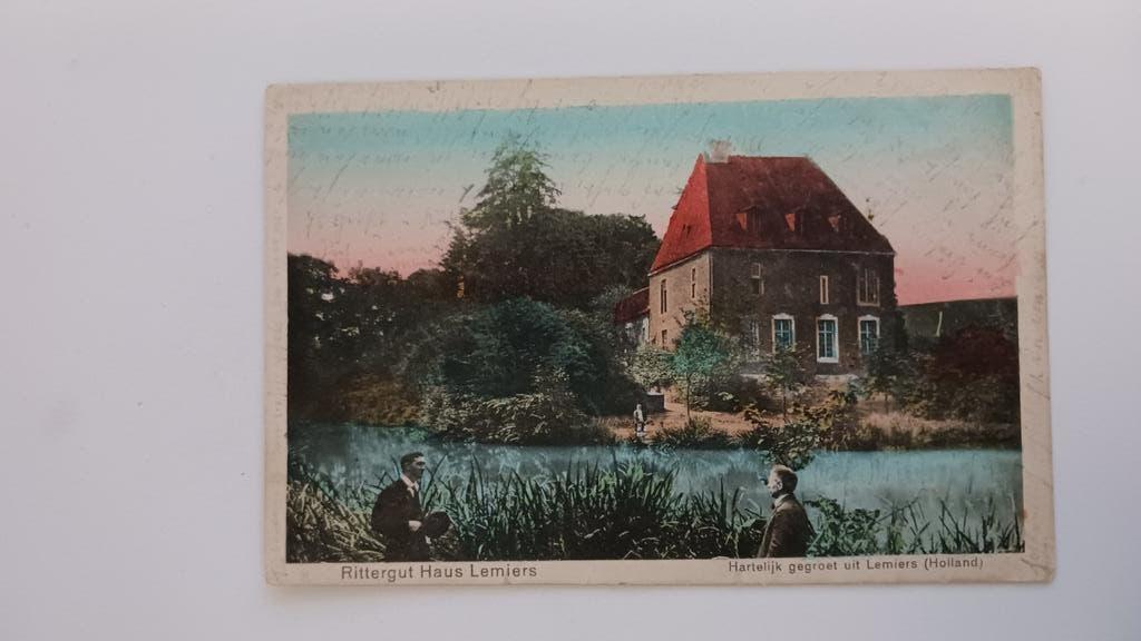 Lemiers Rittergut Haus 1915, Ophalen of Verzenden, Voor 1920, Gelopen, Limburg