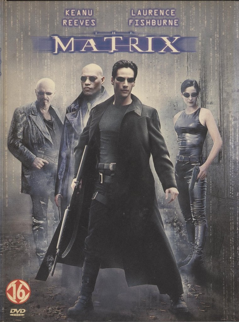 75) The Matrix: met Keanu Reeves en Laurence Fishburne, Cd's en Dvd's, Vanaf 16 jaar, Ophalen of Verzenden, Gebruikt, Actie