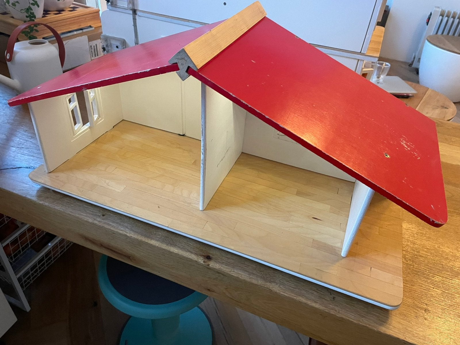 Poppenhuis 1 verdieping, Kinderen en Baby's, Speelgoed | Poppenhuizen, Ophalen, Gebruikt, Poppenhuis