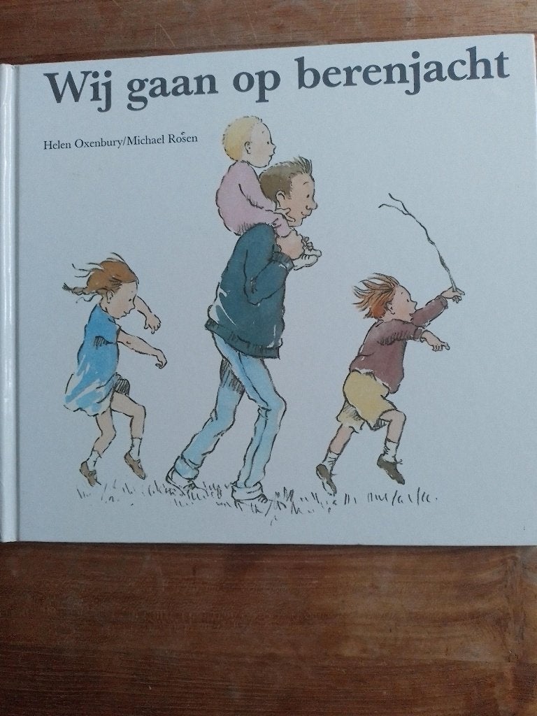 Wij gaan op berenjacht    Helen Oxenbury / Michael Rosen, Boeken, Gelezen, 5 of 6 jaar, Fictie algemeen, Jongen of Meisje
