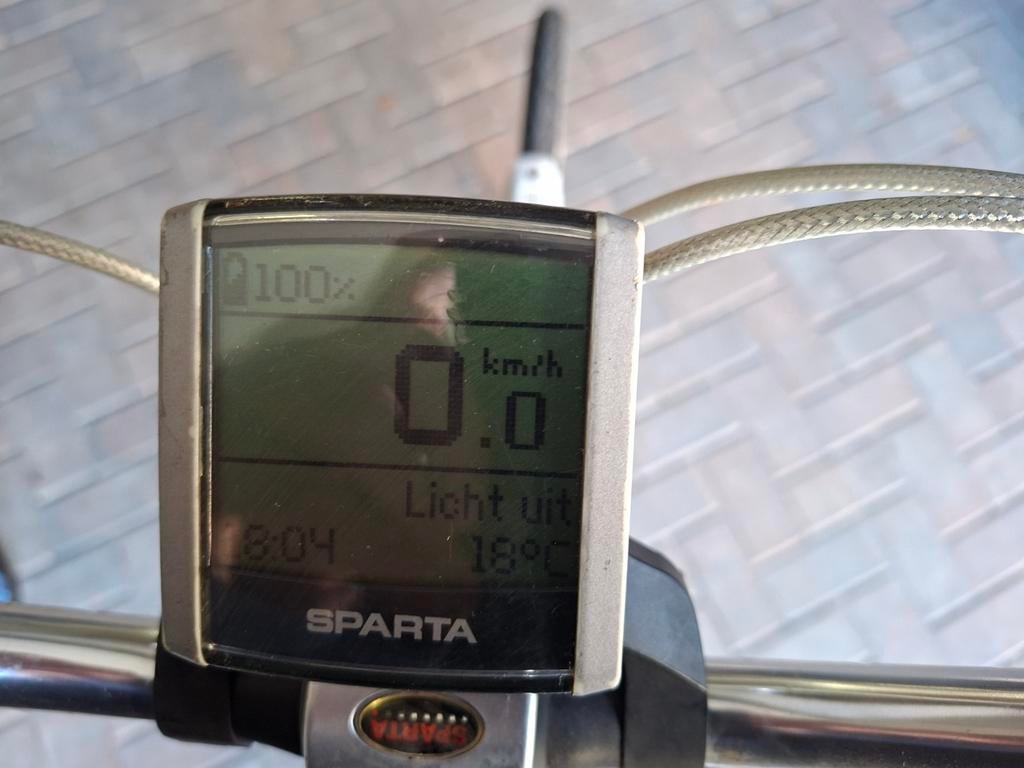 Sparta Ion vierkant display, Fietsen en Brommers, Fietsaccessoires | Fietscomputers, Ophalen of Verzenden, Gebruikt