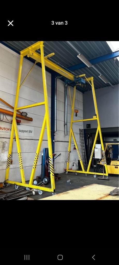 portaal kraan 3.2ton, Nieuw, Fruitweg 268, 2525 KJ Den Haag, Info@demag.nl, Elektrisch