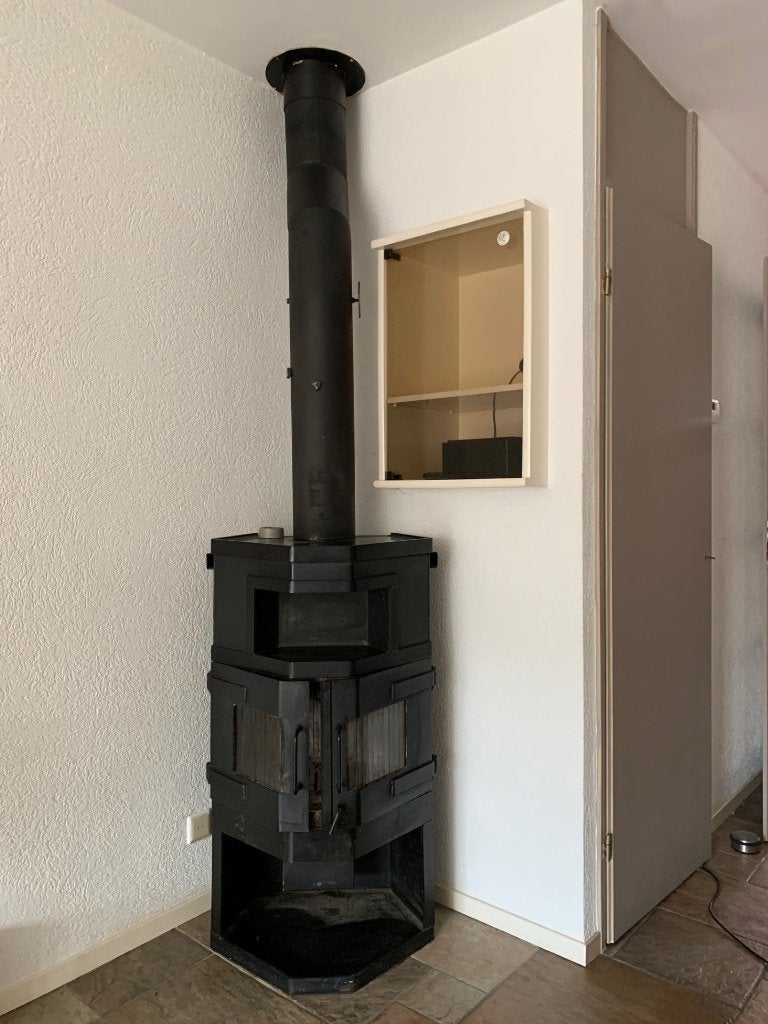 Potkachel / Allesbrander, Ophalen, Gebruikt, Vrijstaand, Hout