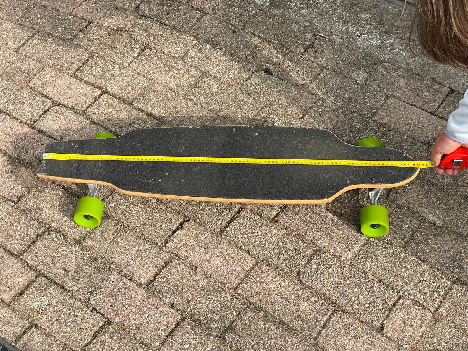 Longboard 90 cm - Zo goed als nieuw, Sport en Fitness, Ophalen of Verzenden, Zo goed als nieuw, Skateboard, Longboard