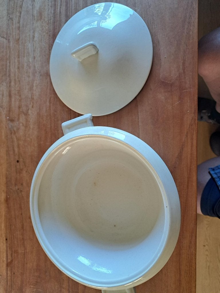 mooie soepterrinne of dekschaal, Antiek en Kunst, Ophalen of Verzenden