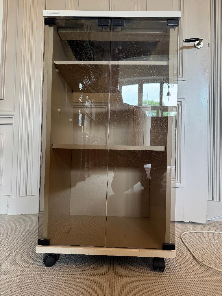 Technics Audio Meubel Kast Wit, Ophalen, Gebruikt