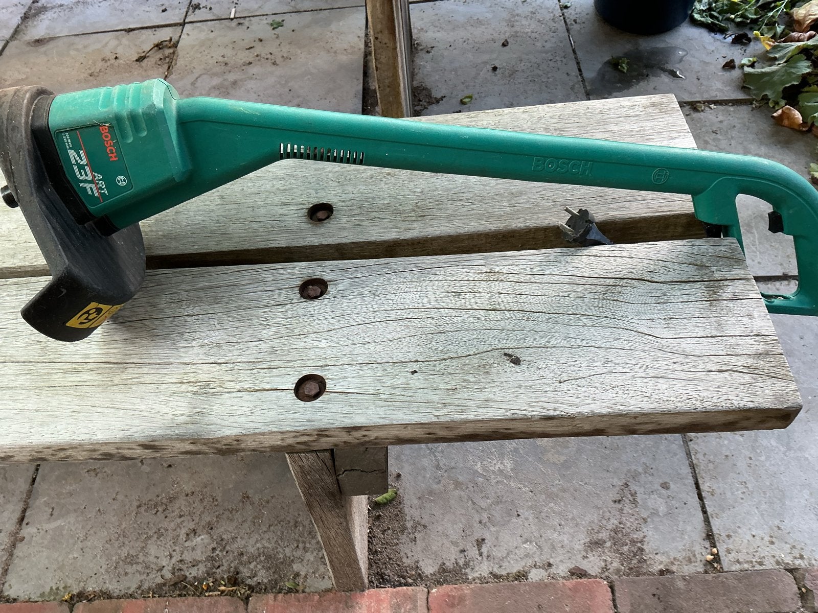 Bosch ART 23F Grastrimmer - Elektrisch, 200W, Ophalen, Gebruikt, Minder dan 30 cm, Elektrische grasmaaier