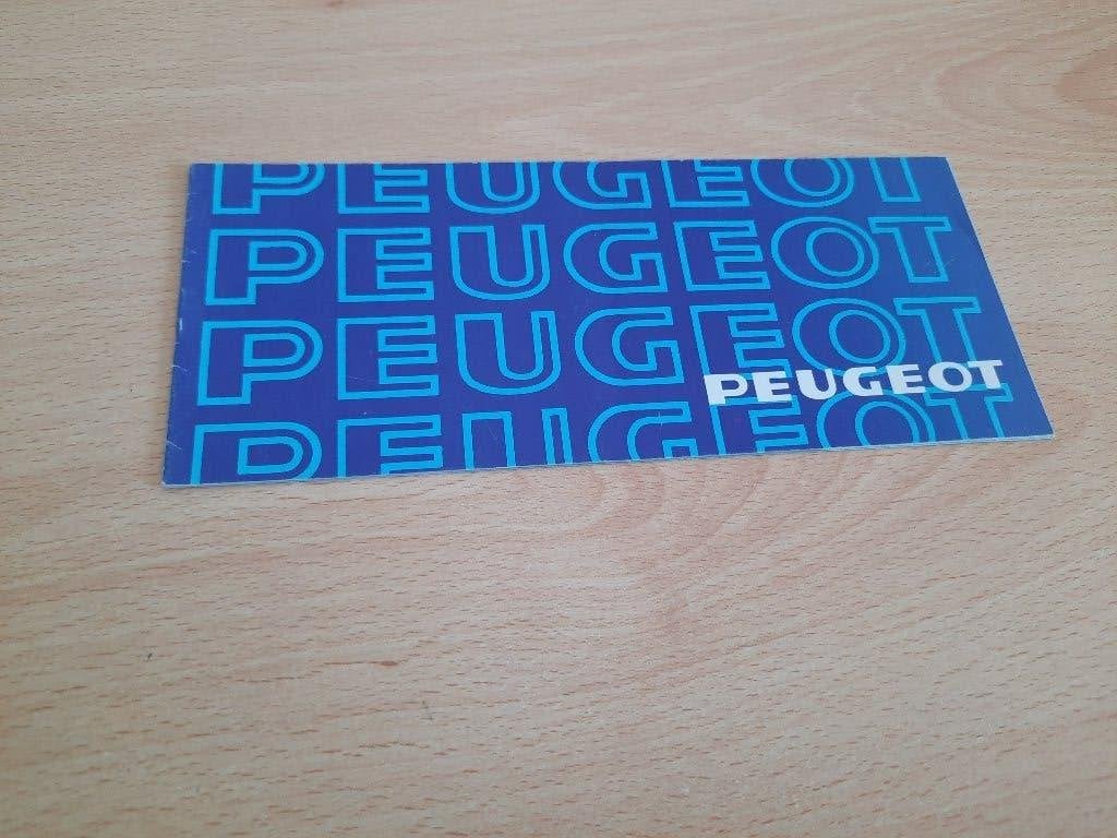 Folder Peugeot 1978, Ophalen of Verzenden, Zo goed als nieuw, Peugeot