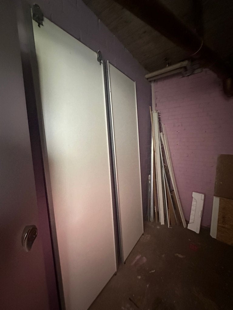Schuifdeuren GRATIS, Huis en Inrichting, Ophalen, Gebruikt, 100 tot 150 cm, 200 cm of meer