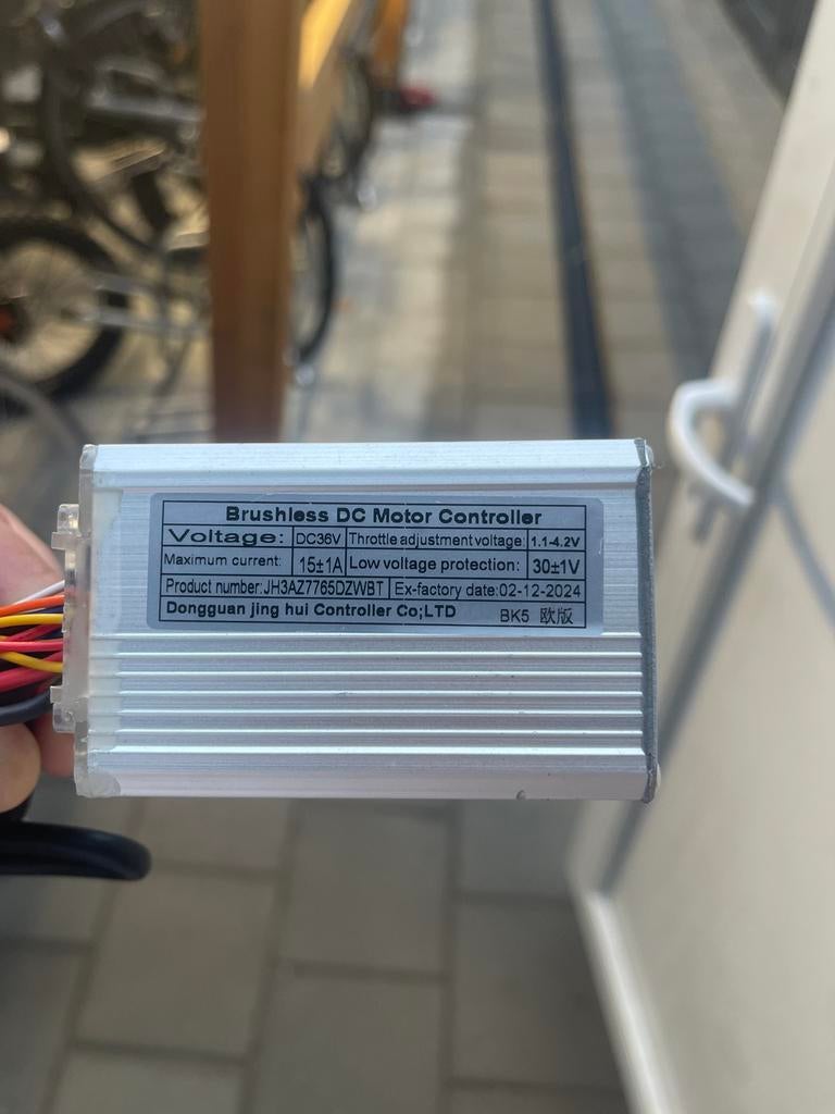 Brushless DC Motor Controller 36V 15A voor E-bike/Scooter, Fietsen en Brommers, Fietsaccessoires | Fietsaccu's, Ophalen of Verzenden