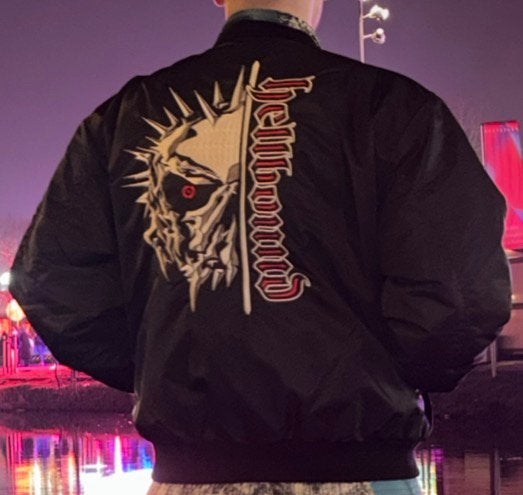 Hellbound Bomber for trade (XL, Reversible), Kleding | Heren, Ophalen of Verzenden, Zo goed als nieuw, Maat 56/58 (XL), Rood