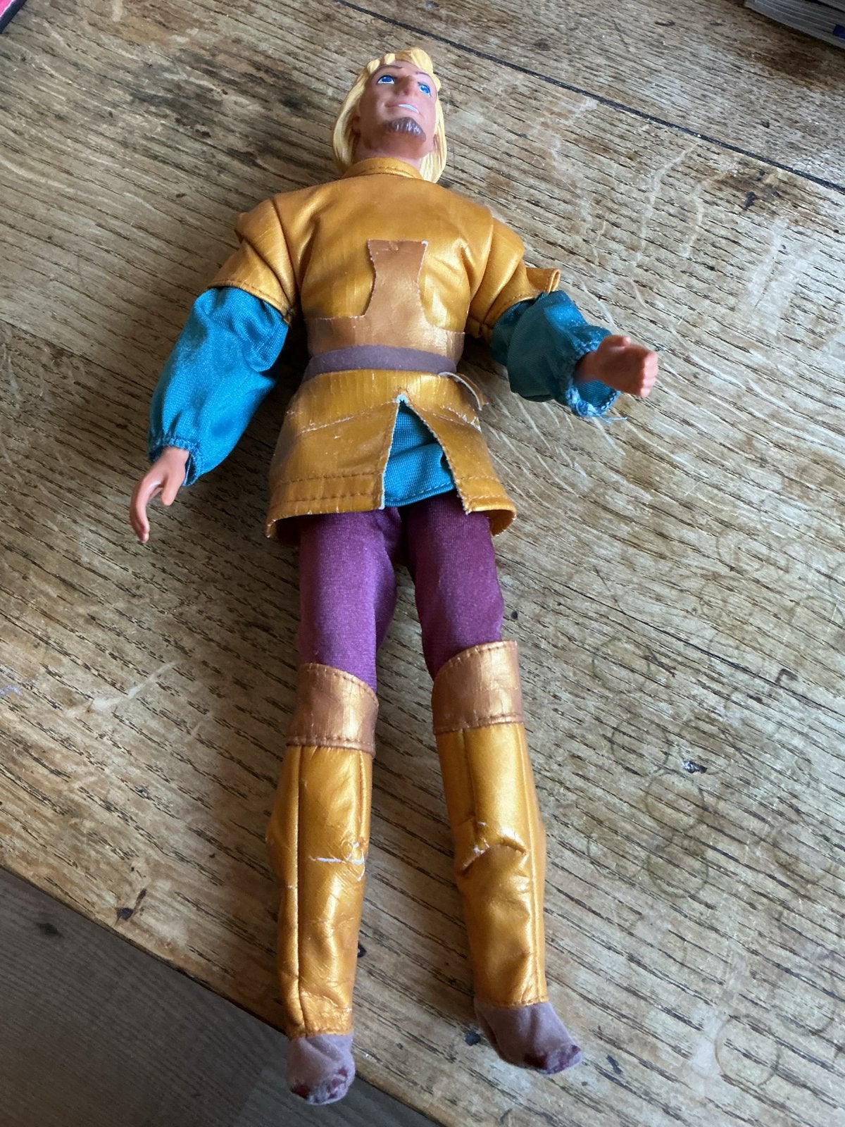 Vintage Barbie Ken pop - Prins/Ridder, Ophalen of Verzenden, Gebruikt, Barbie