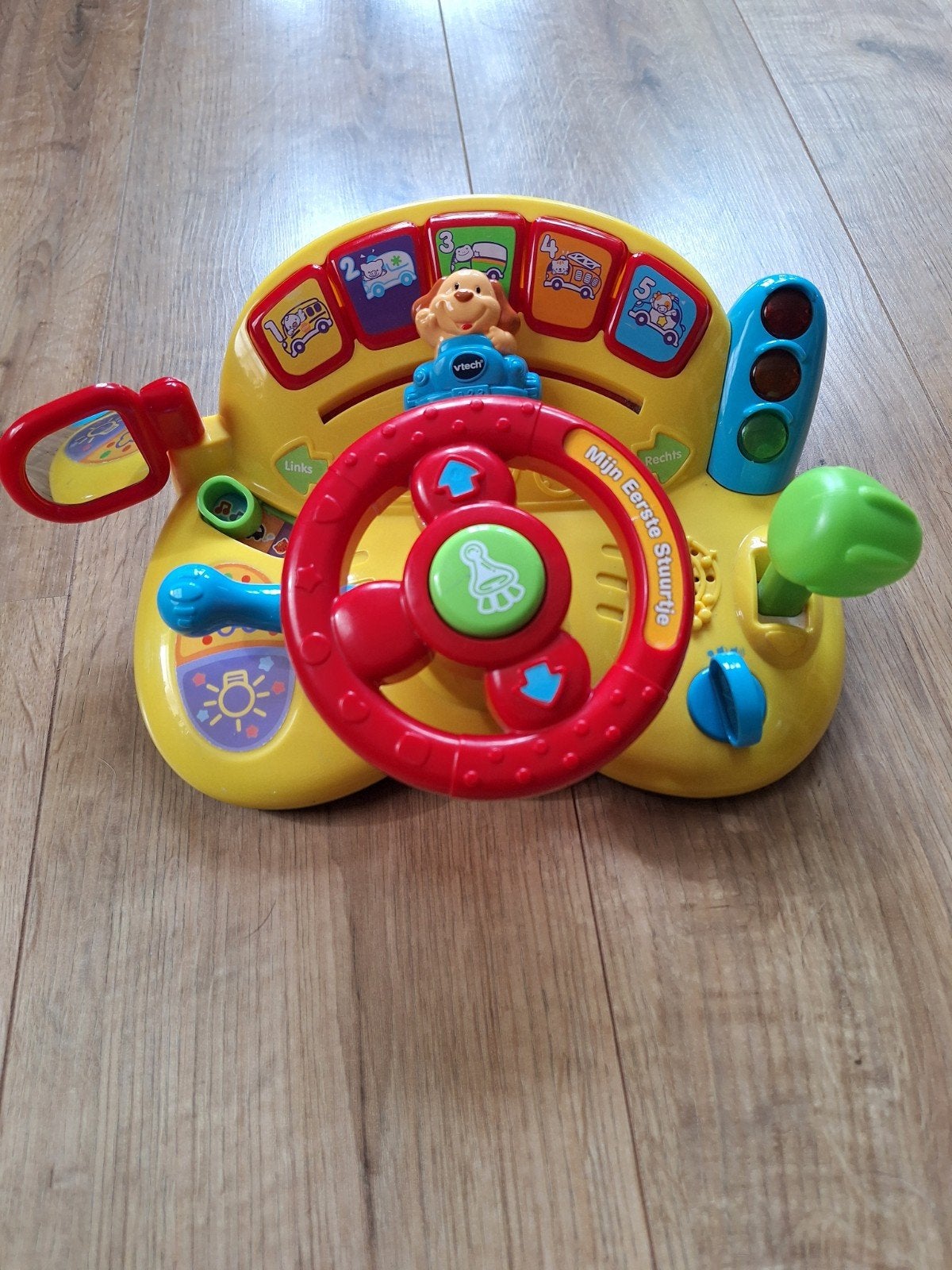 VTech Mijn eerste stuurtje, educatief speelgoed., Ophalen of Verzenden, Zo goed als nieuw, 6 maanden tot 2 jaar