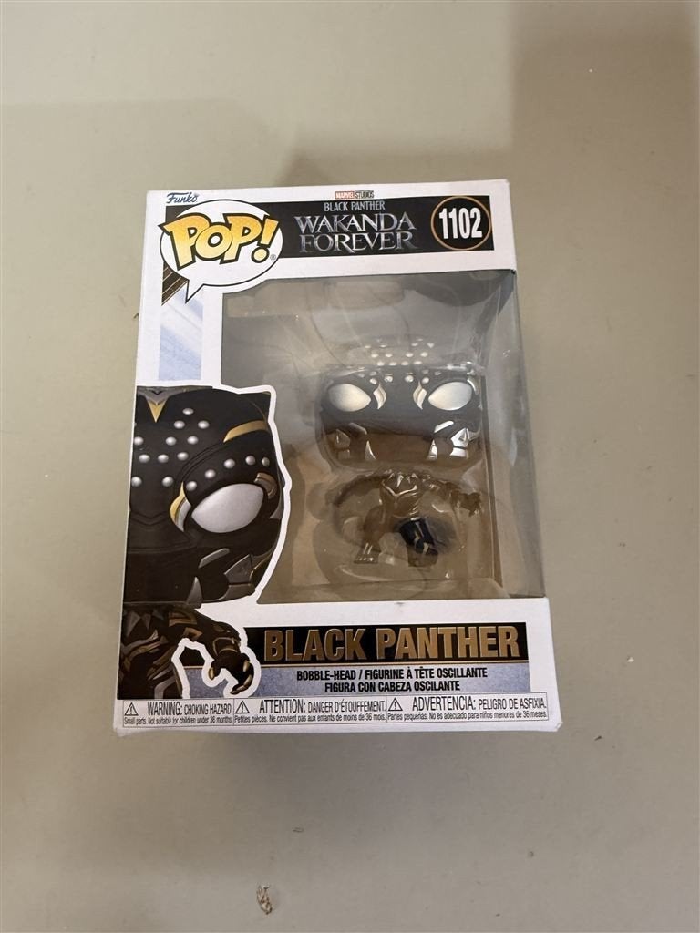 Funko pop - Black panther - wakanda forever - black panther, Ophalen of Verzenden, Zo goed als nieuw