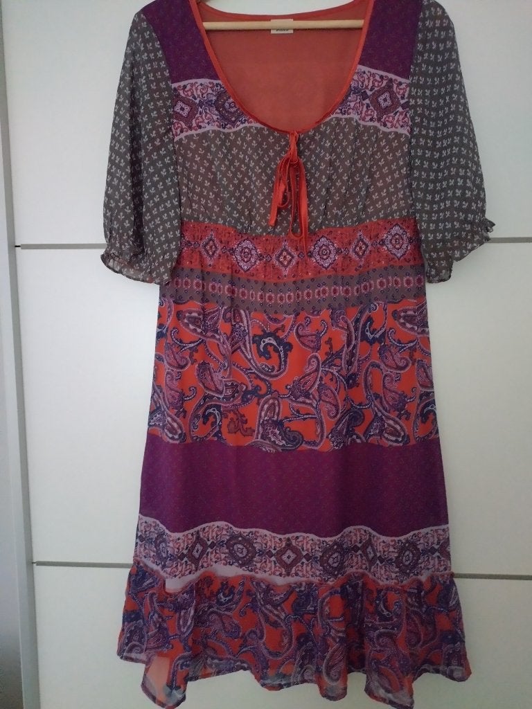 Jurk van Esprit, Maat 42/44 (L), Zo goed als nieuw, Knielengte, Esprit