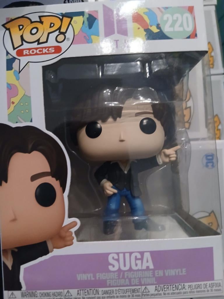 Funko Pop Rocks BTS Suga 220, Ophalen of Verzenden