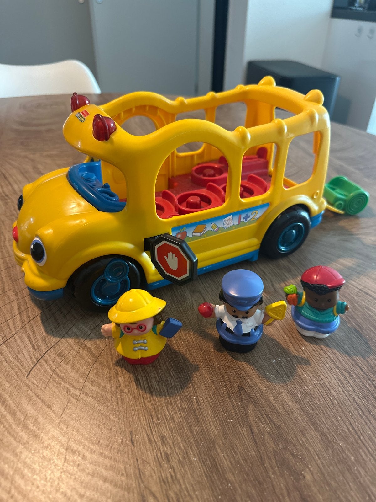 Little People bus met geluid en figuren, Ophalen, Gebruikt
