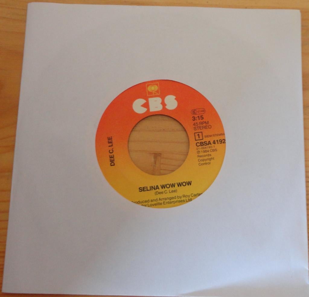 Dee C. Lee > Selina wow wow, Gebruikt, 7 inch, Single, Ophalen of Verzenden
