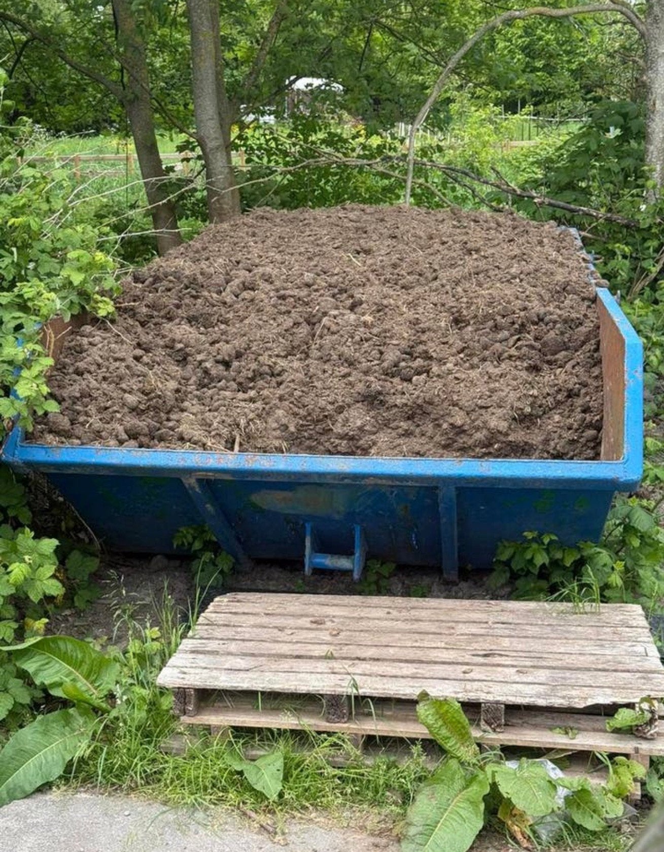 * Gratis paardenmest ophalen! *, Ophalen, Mest