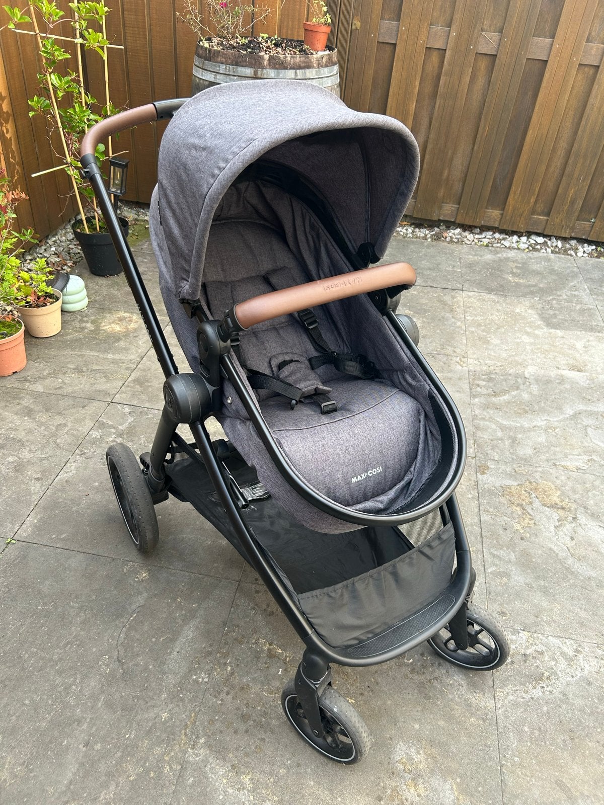 Maxi-Cosi Zelia S Trio 3-in-1 Reissysteem - ZGAN, Ophalen, Autogordel, Verstelbare rugleuning, Zo goed als nieuw